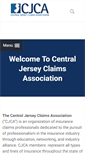 Mobile Screenshot of centraljerseyclaims.com